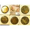 Image 2 : (5) Different Iowa Centennial Medals, all brass. Includes Sac County, Springville, Emerson, Montour,