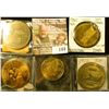 Image 1 : (5) Different Iowa Centennial Medals, all brass. Includes Grand Junction, Blairstown, Miles, Perry, 