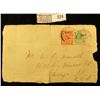 Image 1 : Two 1929 Great Britain Stamps on a partial cover.