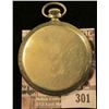 Image 2 : Vanburen Watch Co. 15 jewels open face silver-colored Pocket Watch, "SWISS", runs excellent. Open Fa