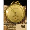 Image 1 : Bulova Men's Pocket Watch, open face, I couldn't open back lid quickly so will leave it to you to lo