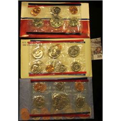 1981, 87, & 91 U.S. Mint Sets. All original as issued. CDN bid is $13.00