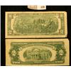 Image 2 : Series 1953C $2 U.S. Note "Red Seal" & Series 1976 $2 Federal Reserve Note.
