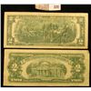 Image 2 : Series 1963A $2 U.S. Note "Red Seal" & Series 1976 $2 Federal Reserve Note.