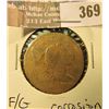 Image 1 : 1795 Large Cent, F/G with slight corrosion.