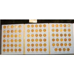 Partial set of 84 different Lincoln Cents 1909-40 grades up to AU. Missing only the 1909 S, 09 S VDB