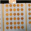 Image 3 : Partial set of 84 different Lincoln Cents 1909-40 grades up to AU. Missing only the 1909 S, 09 S VDB