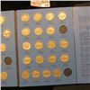 Image 4 : Partial Set of 44 different circulated Buffalo Nickels 1913-1938 in a blue Whitman folder.