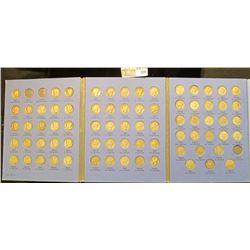 Partial set 74 different Mercury Dimes dating 1916-45 grades up to AU, missing only 1916 D, 16 S, 44