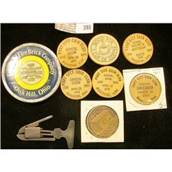 "Great Britain British Buttner" Metal Pipe Reaming Tool; aluminum puckett "The Ohio Fire Brick Compa