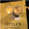 Image 2 : Unused Cloth Bag "Tuttle's Hybrid White Hull-Less Popcorn from R.M. Tuttle Popcorn Co. -Spencer, Ia.
