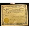 Image 1 : No.36 Stock Certificate for One Share "The Camp Douglas Co. Des Moines, Iowa" complete with Gold Not