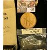 Image 2 : Cloth Bag Draw String Bag "United States Commemorative Gallery"; Two-Ring Display mount; "NIF" Pin-b