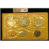Image 2 : 1964 U.S. Proof Set with a Cameo Frosted Kennedy Half-Dollar in original envelope as issued. CDN Bid