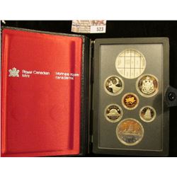 1984 Canadian Double Dollar Proof Set Minus The Silver Dollar