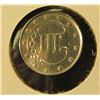 Image 2 : 1852 Silver Three Cent Piece.  This Is Commonly Referred To As The Trime