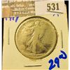 Image 1 : 1917 Walking Half Ollar