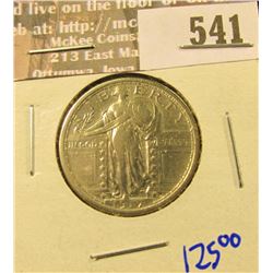1917 Type 1 Standing Liberty Quarter