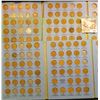 Image 2 : Thre  Number 2 Lincoln Books With Coins.  There Are Just A Few Holes.  There Are Some Nice Red Ones 