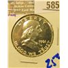 Image 1 : 1961 Proof Franklin Half Dollar