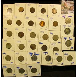 Hodgepodge Coin Lot Includes V Nickels, Proof Coins, Indian Head Cents, Buffalo Nickels, And More