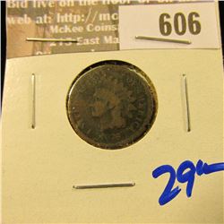 1876 Better Date Indian Head Cent