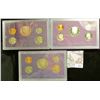 Image 1 : 1987, 1988, And 1989 Proof Sets
