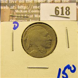 1915-D Buffalo Nickel