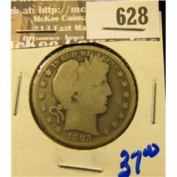 1893 Barber Half Dollar