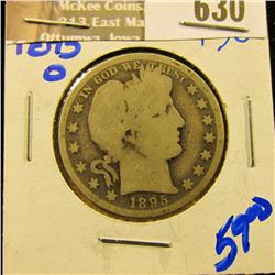 1895-O Barber Half Dollar