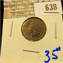 1861-Cn Indian Head Cent