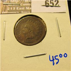 1874 Indian Head Cent