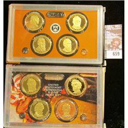 2010 And 2011 Proof Presidential Dollars