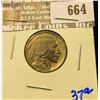 Image 1 : High Grade 1916 Buffalo Nickel.  This Buffalo Has Full Horn.  This Is A Definate Upgrade For Your Se