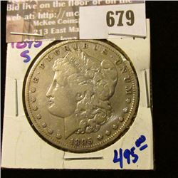 Key Date 1895-S Morgan Silver Dollar