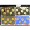 Image 1 : 2007 SATIN FINISH QUARTERS, 2006 SATIN FINISH QUARTERS, 2005 GOLDE EDITION STATE QUARTERS, AND 2006 