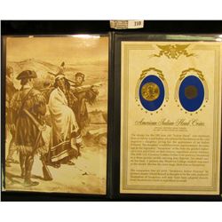 American Indian Heads Collection Which Includes A 1900 Indian Head Cent And 2000-P Sacagaea Dollar