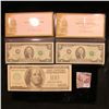 Image 4 : 2 CRISP SERIES 2003 TWO DOLLAR BILLS IN CARRYING CASE AND ONE HUNDRED DOLLAR NOVELTY NOTE
