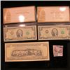 Image 5 : 2 CRISP SERIES 2003 TWO DOLLAR BILLS IN CARRYING CASE AND ONE HUNDRED DOLLAR NOVELTY NOTE