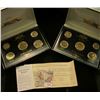 Image 2 : Two Gold Plated 1999 Coin Sets With Gift Box