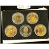 Image 1 : Silver And Gold Enhanced Famous Persons Of World War 2 Medals.  The Medals Include Harry Truman, Fra