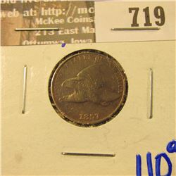 Upgrade 1857 Flying Eagle.  It Has Full Rims With Feathers Visible