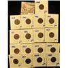 Image 1 : 17 Carded And Dated Indian Head Cents