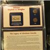 Image 7 : 100 Years Of Lincoln Coins And Stamps Set…. This Is A Cool Set With Lincoln Wheat And Memorial Cents