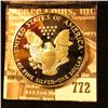 Image 2 : 1989 Proof American Silver Eagle