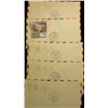 Image 2 : Pack of (5) First Flight Air France, 5 complete envelopes. 1953.