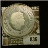 Image 2 : 2016 Australian Kangaroo Silver .9999 Fine One Ounce, encapsulated. Gem BU.