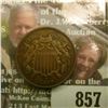 Image 1 : 1869 U.S. Two Cent Piece, EF 40