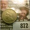 Image 1 : 1878 U.S. Three-Cent Nickel, EF 40.