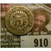 Image 2 : 910 _ 1866 with Rays U.S. Shield Nickel, AG.